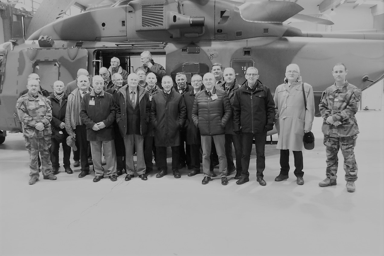 Visite du 1er RHC