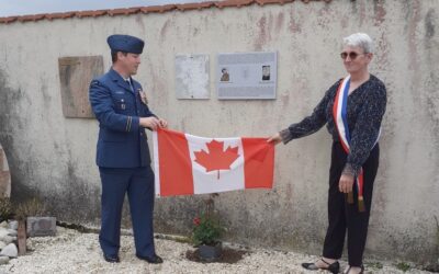 8 mai 2023 : l’Amicale honore le lieutenant Rousseau, membre de la SAS