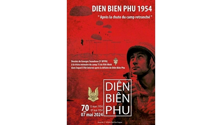 Diên Biên Phu 1954 - Après la chute du camp retranché -Dessins Georges Suaudeau